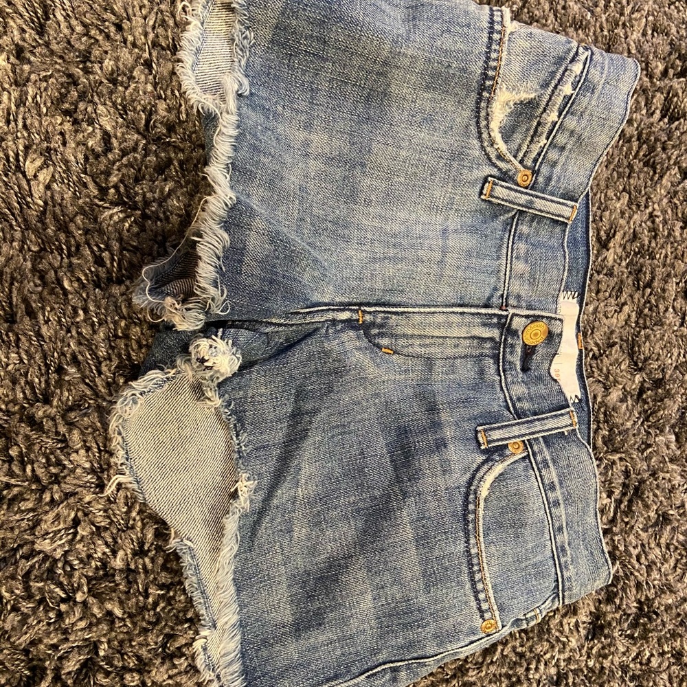 Paper denim & cloth jean shorts